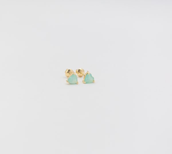 ARETES ÓPALO ANDINO ORO