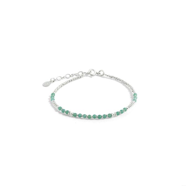 PULSERA CHAQUIRAS CON AVENTURINA VERDE - Image 2